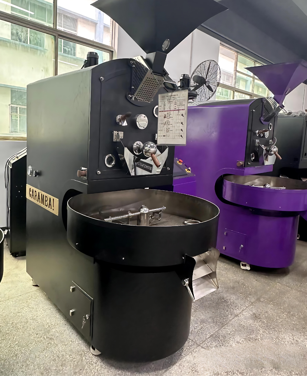 YS-15kg YOSHAN cast iron drum coffee roaster קולה קפה מסחרי
