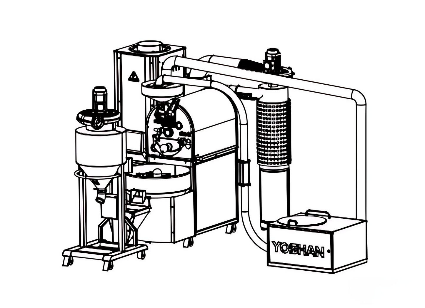 SD-12kg pro Automatic Coffee Roaster SD-15kg pro Automatic Coffee Roaster