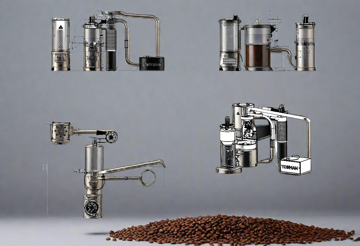 SD-12kg pro Automatic Coffee Roaster SD-15kg pro Automatic Coffee Roaster