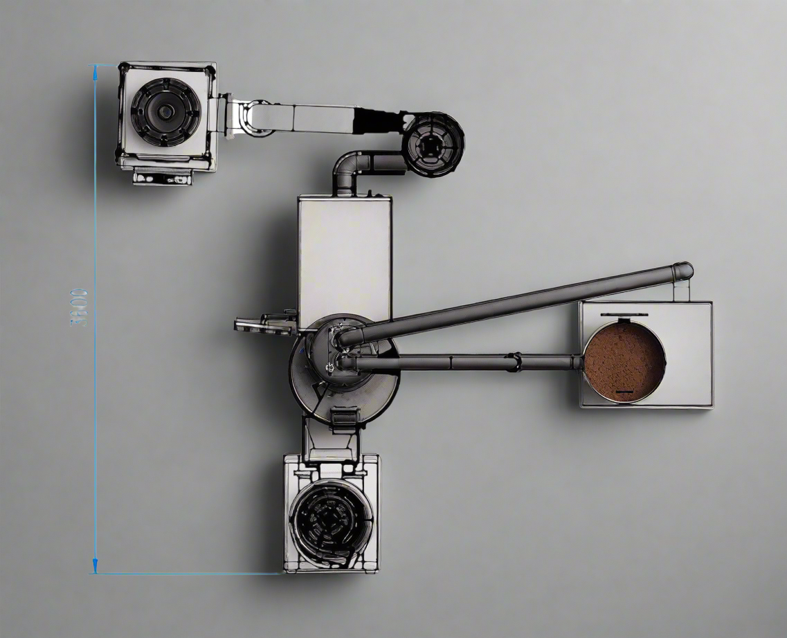 SD-12kg pro Automatic Coffee Roaster SD-15kg pro Automatic Coffee Roaster