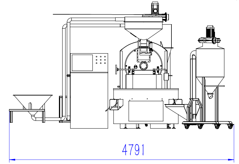 YS-30kg קולה קפה מתקדם