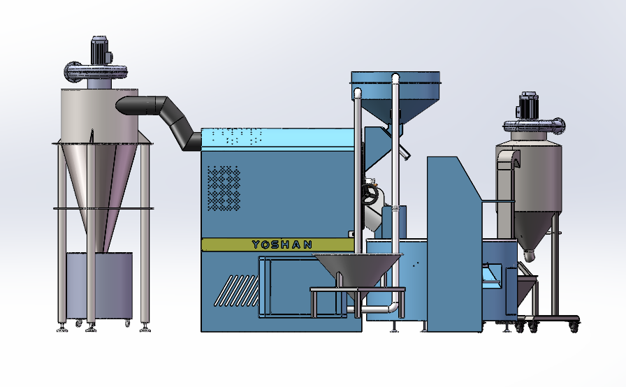 YS-60Kg advance coffee roasting station קולה קפה