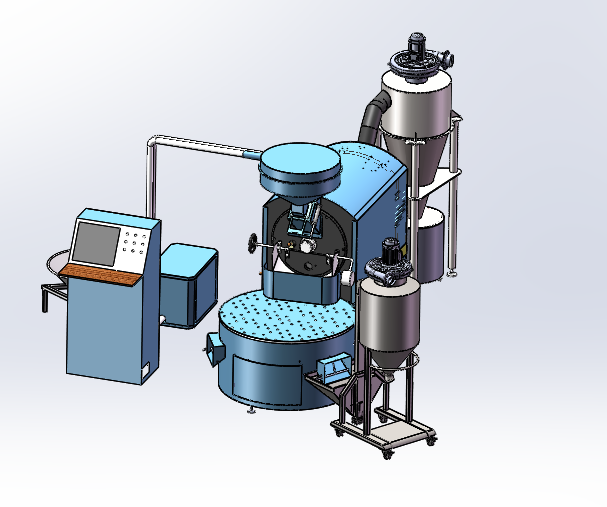YS-60Kg advance coffee roasting station קולה קפה
