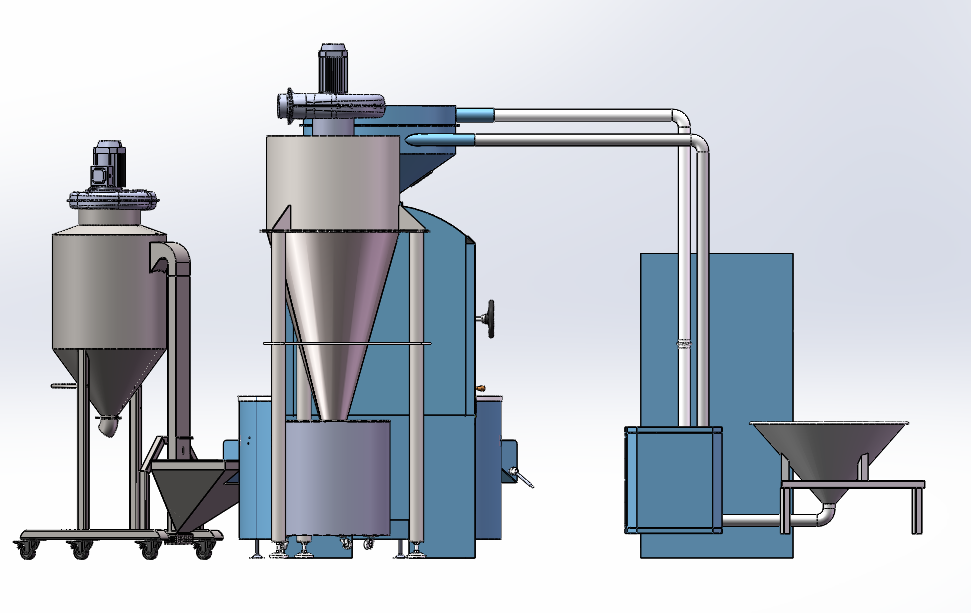 YS-60Kg advance coffee roasting station קולה קפה