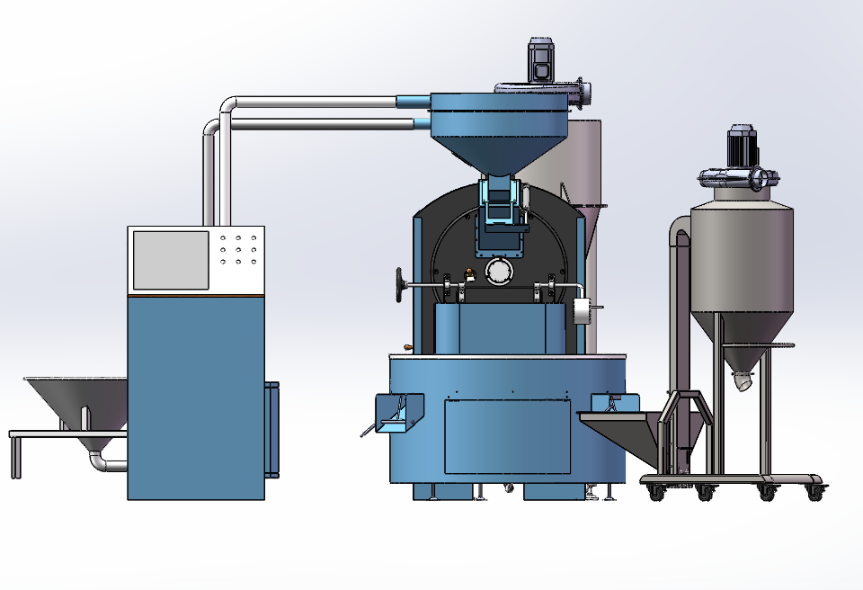 YS-60Kg advance coffee roasting station קולה קפה