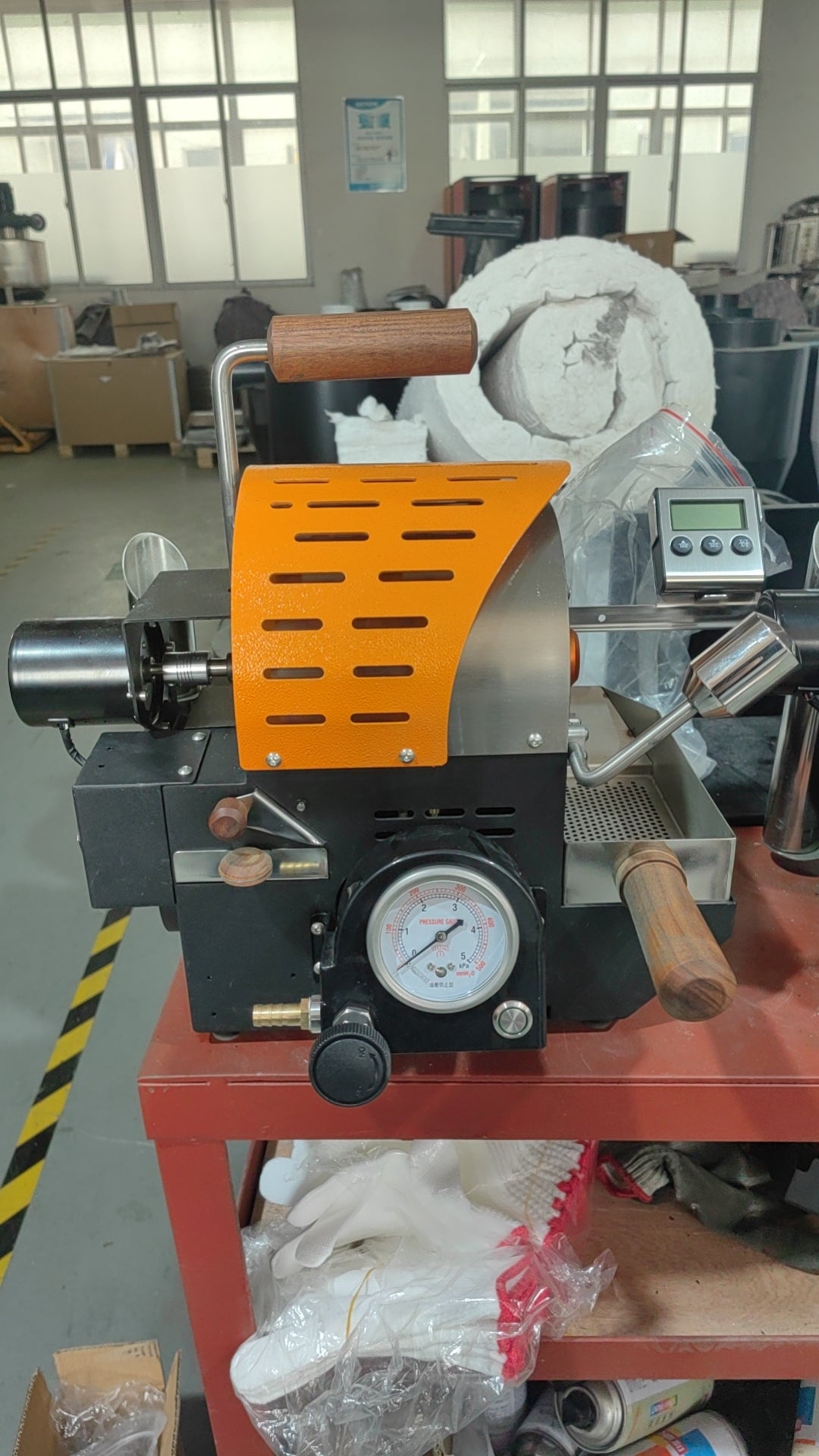 SD-100g plus professional Sample Roaster קולה קפה