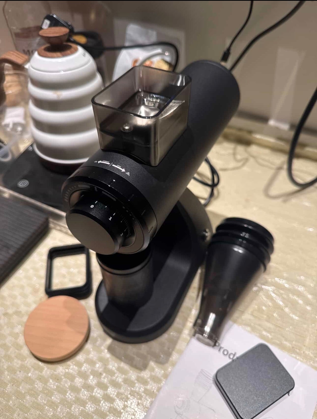 Coffee grinder | VS32 coffee grinder | brushless motor var RPM