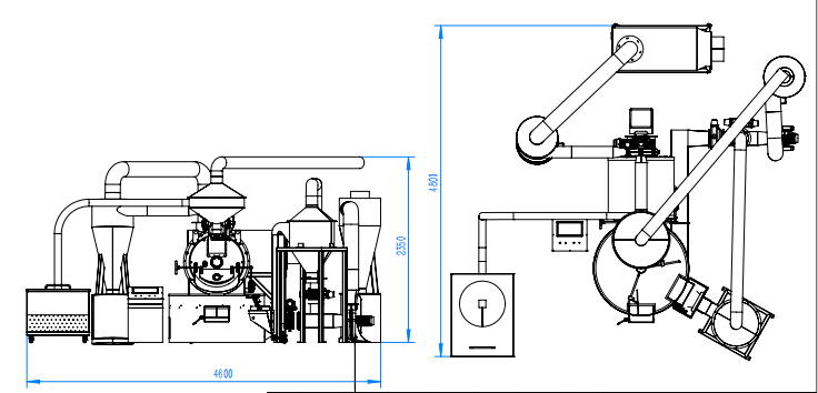 SD- 20 kg pro Automatic Coffee Roaster SD- 30 kg pro Automatic Coffee Raster