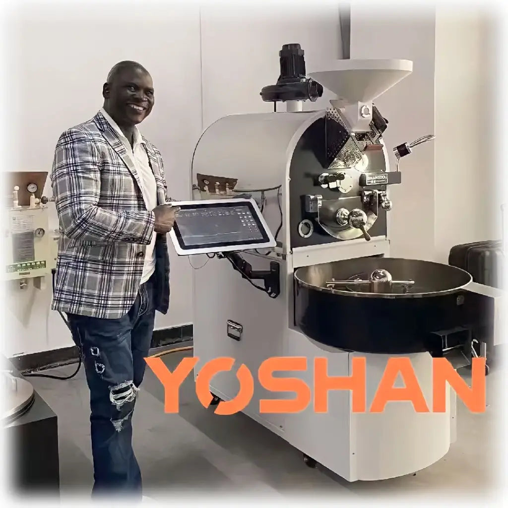 SD-6kg Pro Fully Automated קולה קפה - coffee roaster