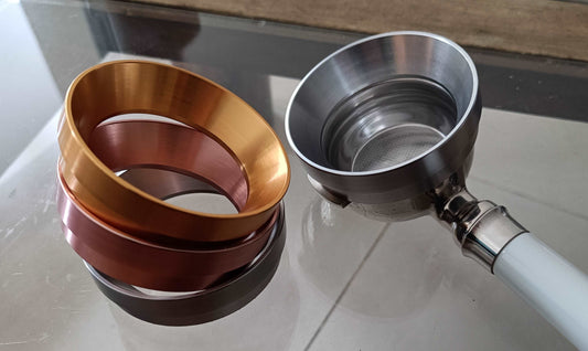 טבעת גדולה לפורטפילטר (דוזינג רינג) - Oroast - Coffee Products  אורוסט ציוד קפה 