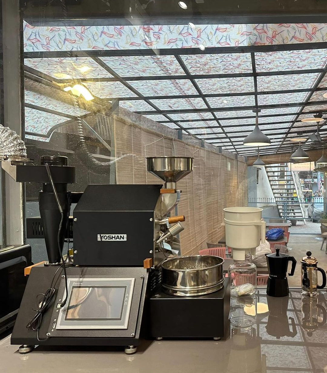 Yoshan home / sample 500g coffee roaster קולה קפה