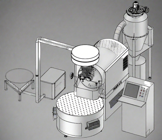 Yoshan YS-20 KG Gas Coffee Roaster קולה קפה