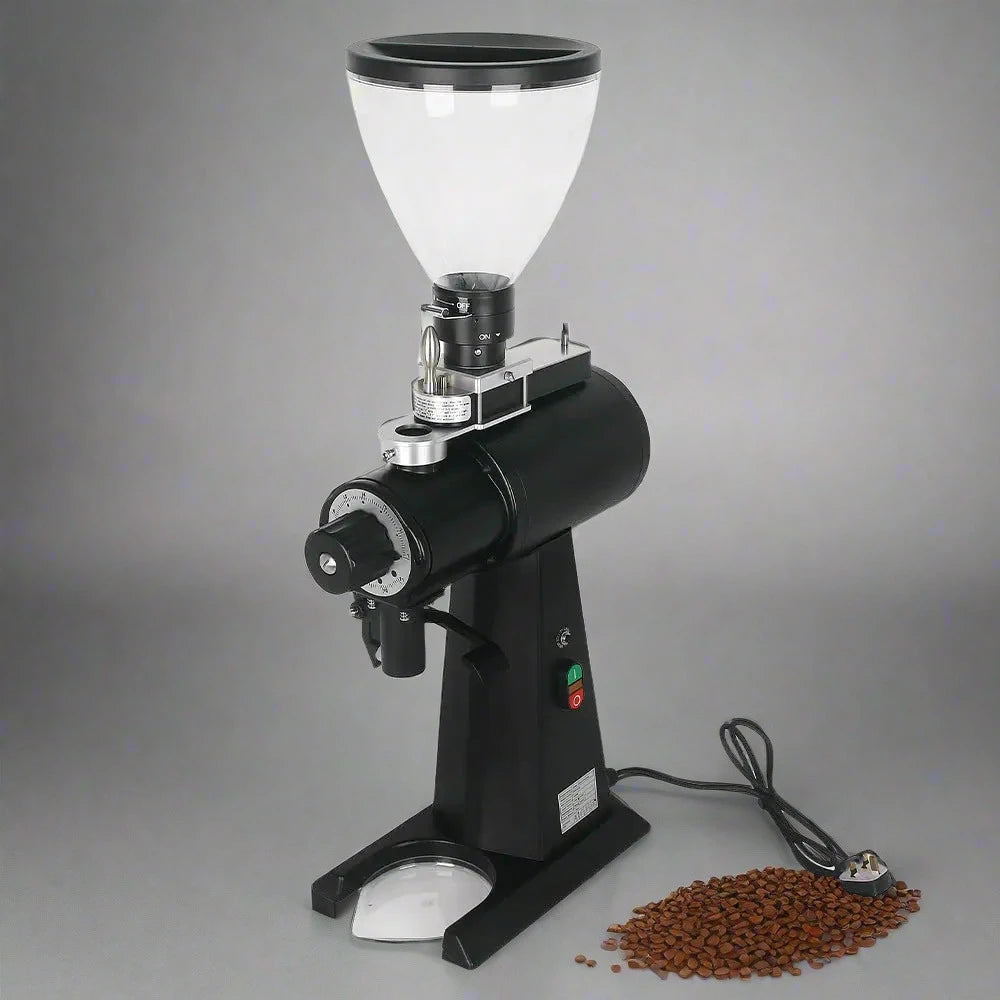 YS-C98 pro Super Pro Commercial Electric Coffee Grinder with Dose Setting מטחנת קפה מסחרית, מצויידת בבור שטוח בקוטר 98 ממ ומתקן מובנה למדידת גודל מנה - Oroast - Coffee Products  אורוסט ציוד קפה 