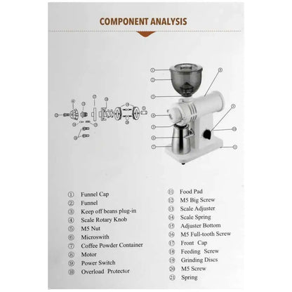 800E/GS30 משלוח חינם מטחנת קפה - Oroast - Coffee Products  אורוסט ציוד קפה 