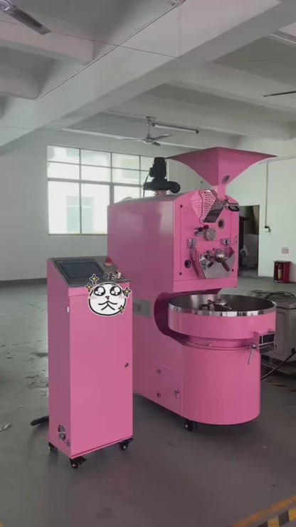 Yoshan Cast Iron Drum 6kg Coffee Roaster קולה קפה מסחרי