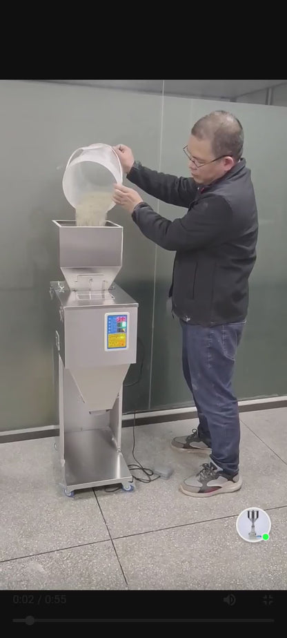 Machine for filling bags