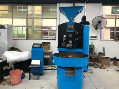 YS-15kg YOSHAN cast iron drum coffee roaster קולה קפה מסחרי