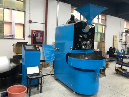 YS-15kg YOSHAN cast iron drum coffee roaster קולה קפה מסחרי