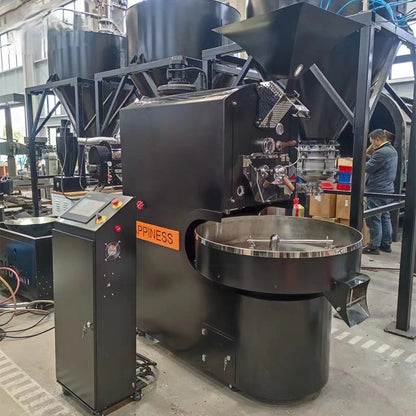 YS-15kg YOSHAN cast iron drum coffee roaster קולה קפה מסחרי