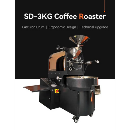 SHANGDOU SD-3Kg קולה קפה מסחרי - Coffee Roaster