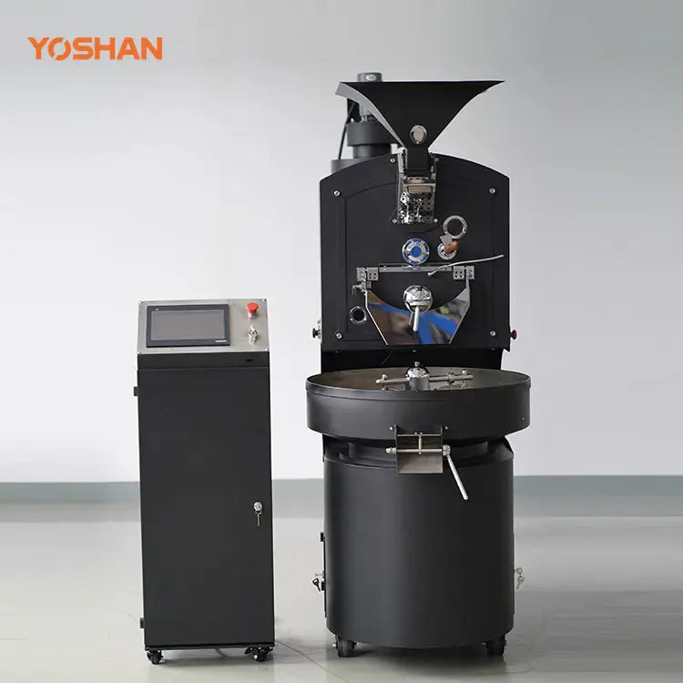 Yoshan Cast Iron Drum 6kg Gas Coffee Roaster - Oroast - Coffee Products  אורוסט ציוד קפה 