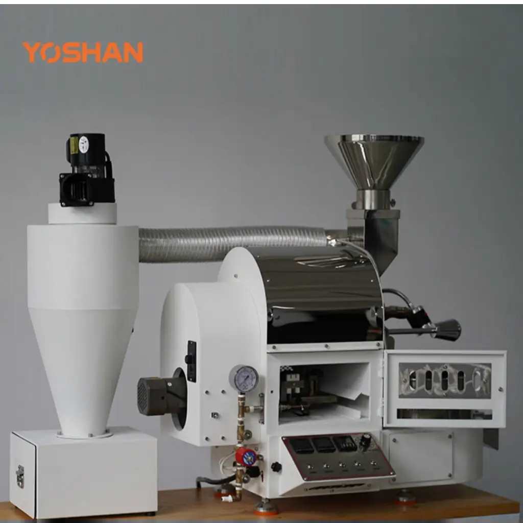 Yoshan DY-2KG Hot Air Commercial Coffee Roaster - Oroast - Coffee Products  אורוסט ציוד קפה 