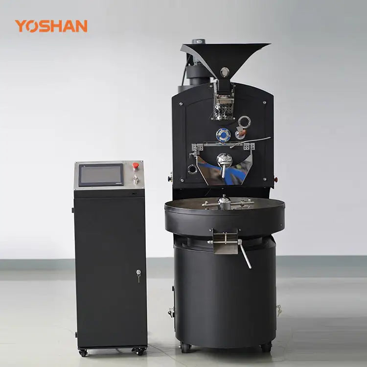 Yoshan Cast Iron Drum 12kg Gas Coffee Roaster - Oroast - Coffee Products  אורוסט ציוד קפה 